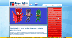 Desktop Screenshot of ingrossopalloncini.com