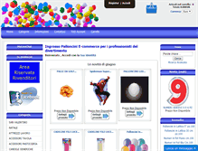Tablet Screenshot of ingrossopalloncini.net